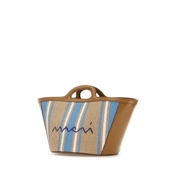 Marni Women Embroidered Canvas Tropicalia Bucket Bag - Picture 2 of 2